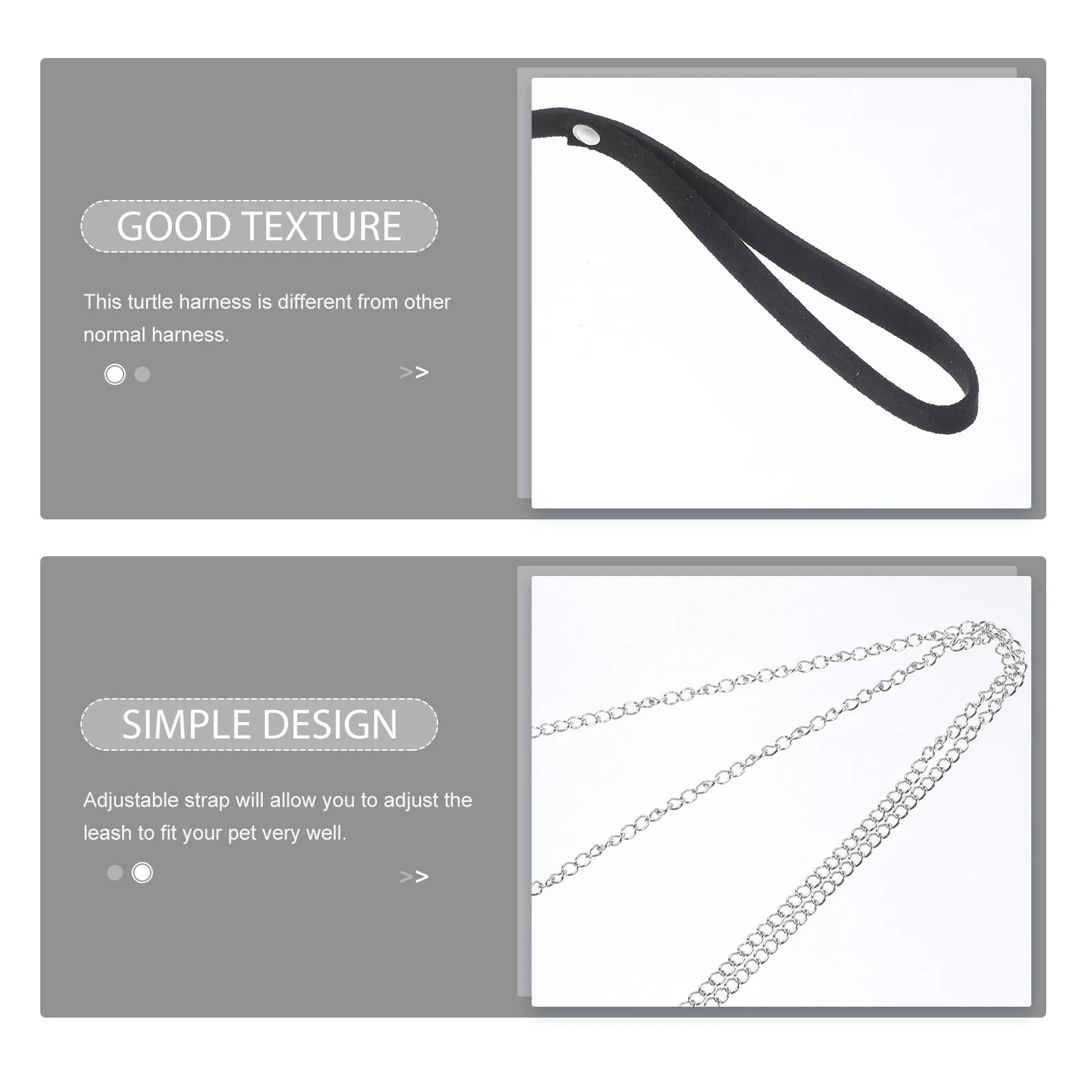 

Turtle Leash Walking Rope Adjustable Harness Strap Reptile Collar Soft Material Lightweight Durable Outdoor Training AntiBite