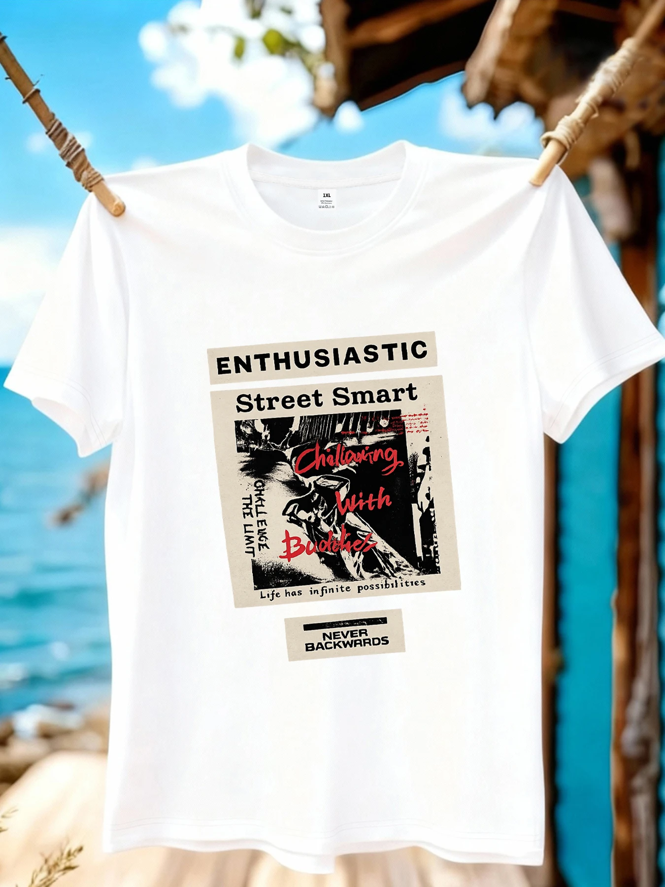 

【WZM10862】Trendy pattern printed plus size women's round neck summer casual short sleeved street fashion versatile T-shirt