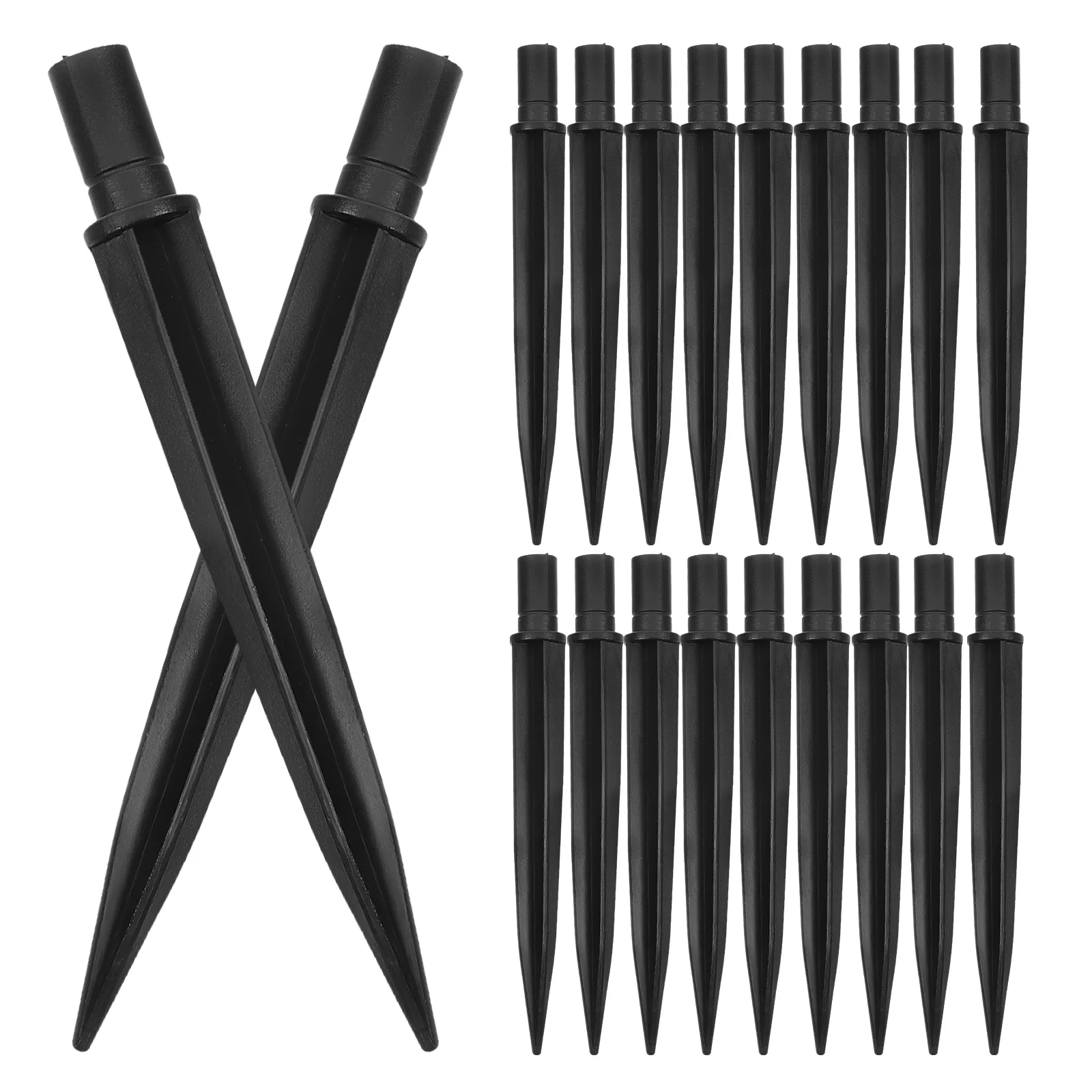 

25Pcs Solar Light Stakes Outdoor Ground Stake Spike Replacement Parts for Garden Landscape Lighting Yard Lawn Lamp Accessories