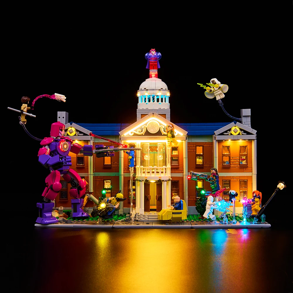 

Lighting Set For LEGO X Men The X Mansion Super Heroes RC Version Not Include Building Block (Only Led Light Kit)