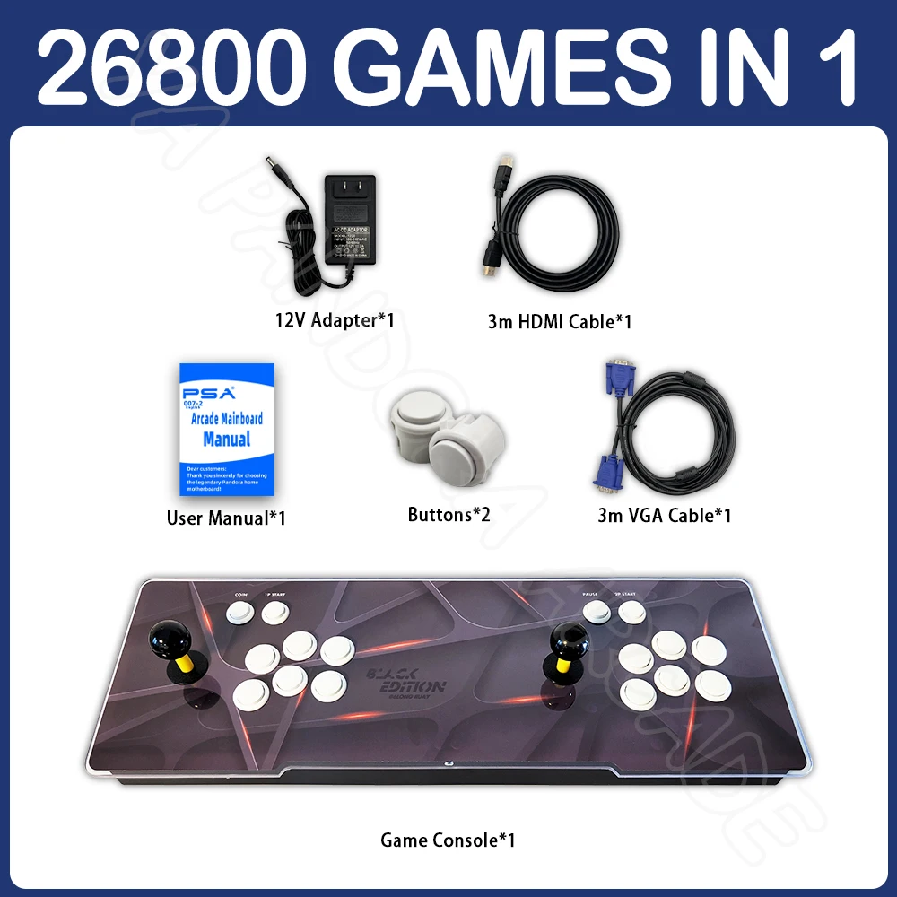 ゲーム筐体　クラシカルアーケードゲームステーション　2000in1  パンドラボックス ミニアーケードゲーム筐体 パンドラBOX HEROES5 2000 in 1の通販 by
