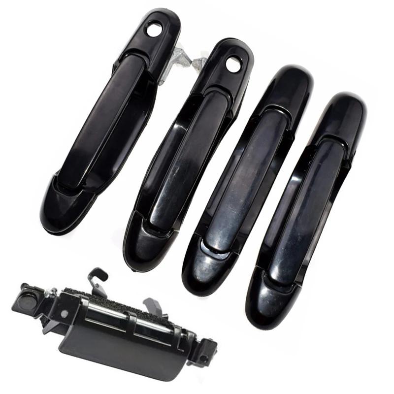 Outside Exterior Door Handle Front Rear Left Right For Toyota Sienna 1998 1999 2000 2001 2002 2003 Black 69210-08010,69230-08020