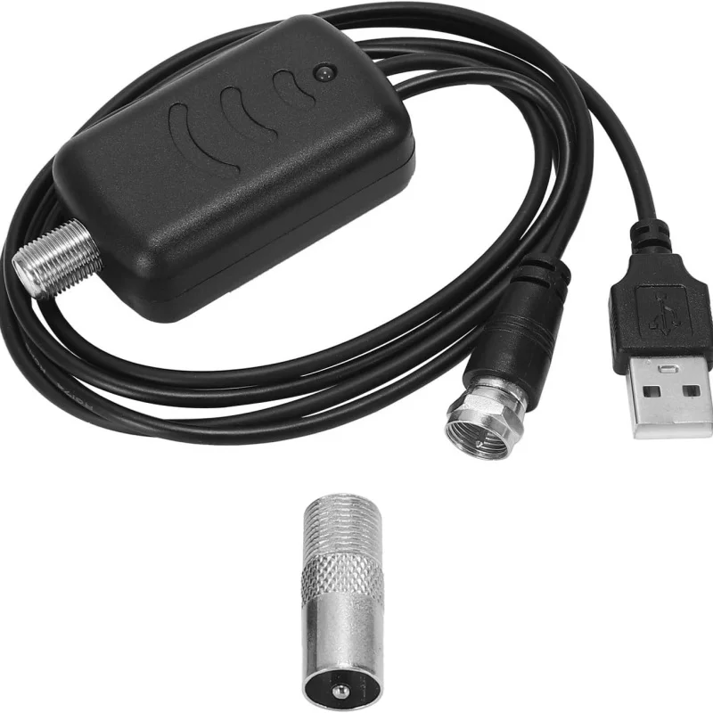 4K HD Digital TV Antenna Amplifier Signal Booster Low Noise High Gain TV Antenna Accessories Enhance TV Signal Stability