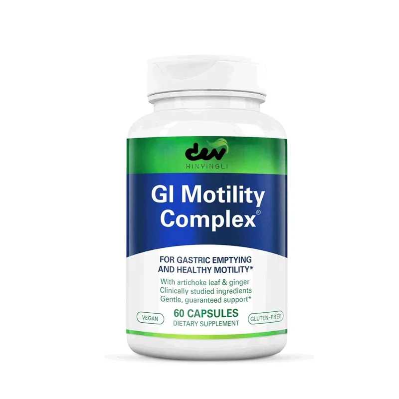 

GI Motility Complex, All Natural Digestive Enzyme Support – Gut Health Supplement– Supports Gastrointestinal Motility