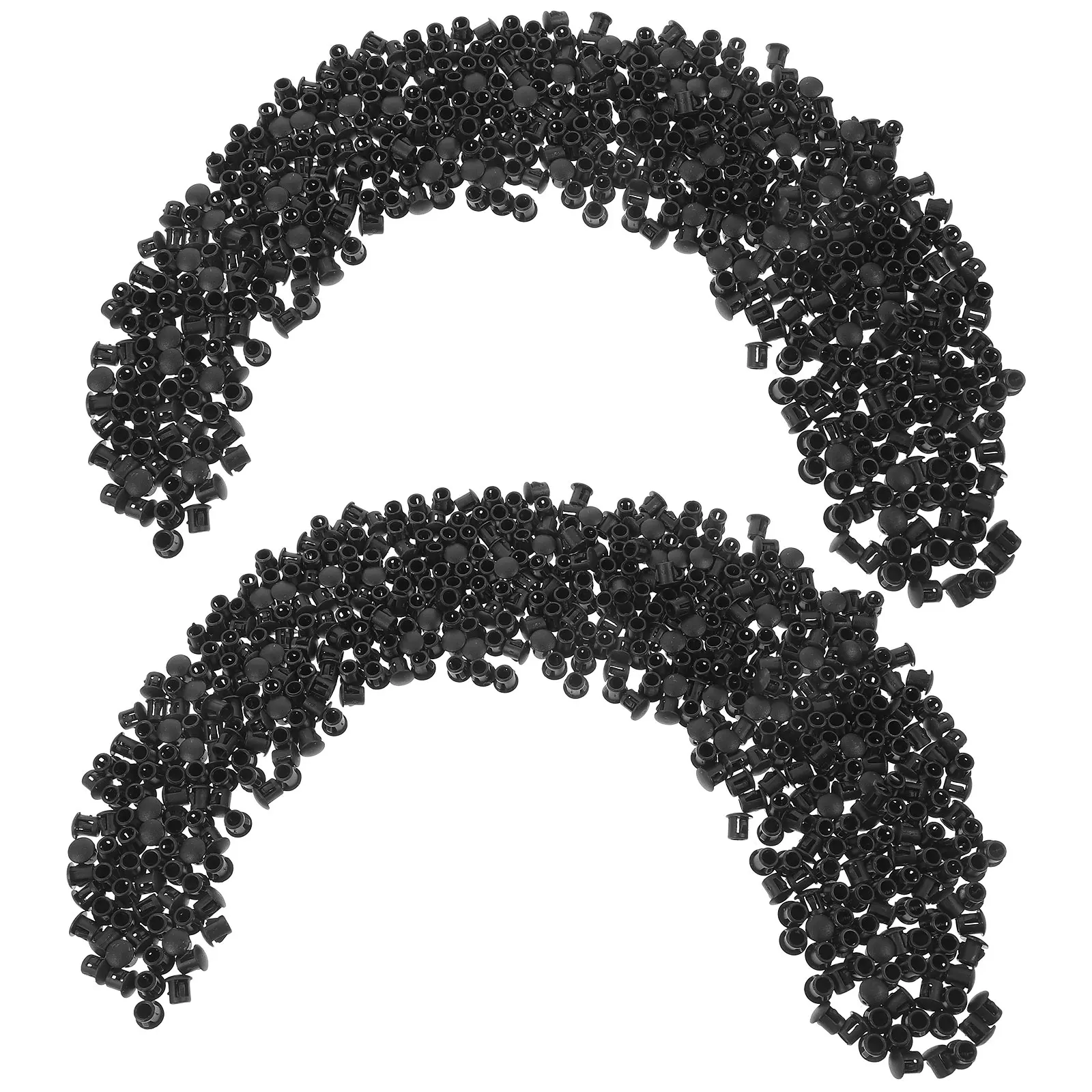 

1000Pcs Plastic Hole Plugs Furniture Screw Hole Covers Durable Plastic Caps Tubing Plug Plugs for Holes