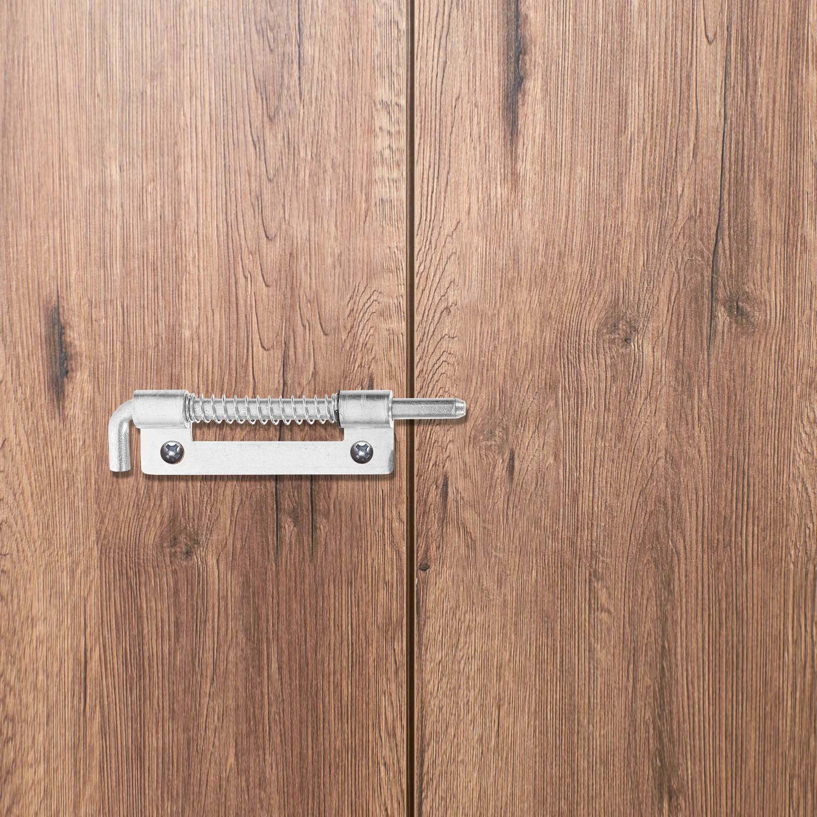 

10pcs Bolt Latch Trailer Door Latch Galvanized Iron Sturdy Door Lock Spring Bolt For Garage Basement Kitchen