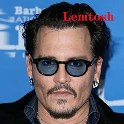 Johnny Depp Polarized Sunglasses Men Women Luxury Brand Lemtosh Sun Glasses Vintage Acetate Frame Driver Shade