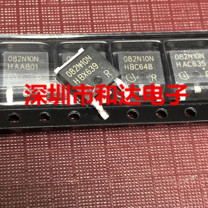 10pcs original nouveau 082N10N IPD082N10N3G À-252 100V80A