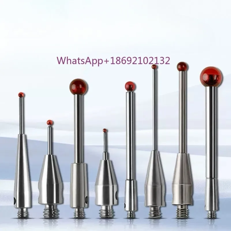 CMM Probe M2 Thread 5.0mm Ruby Ball Stem CNC Machine 3D Coordinate Measuring