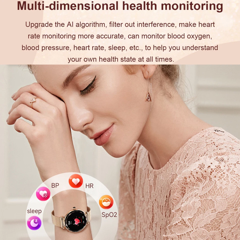 Smart Watch Women 1.19 display picture 3