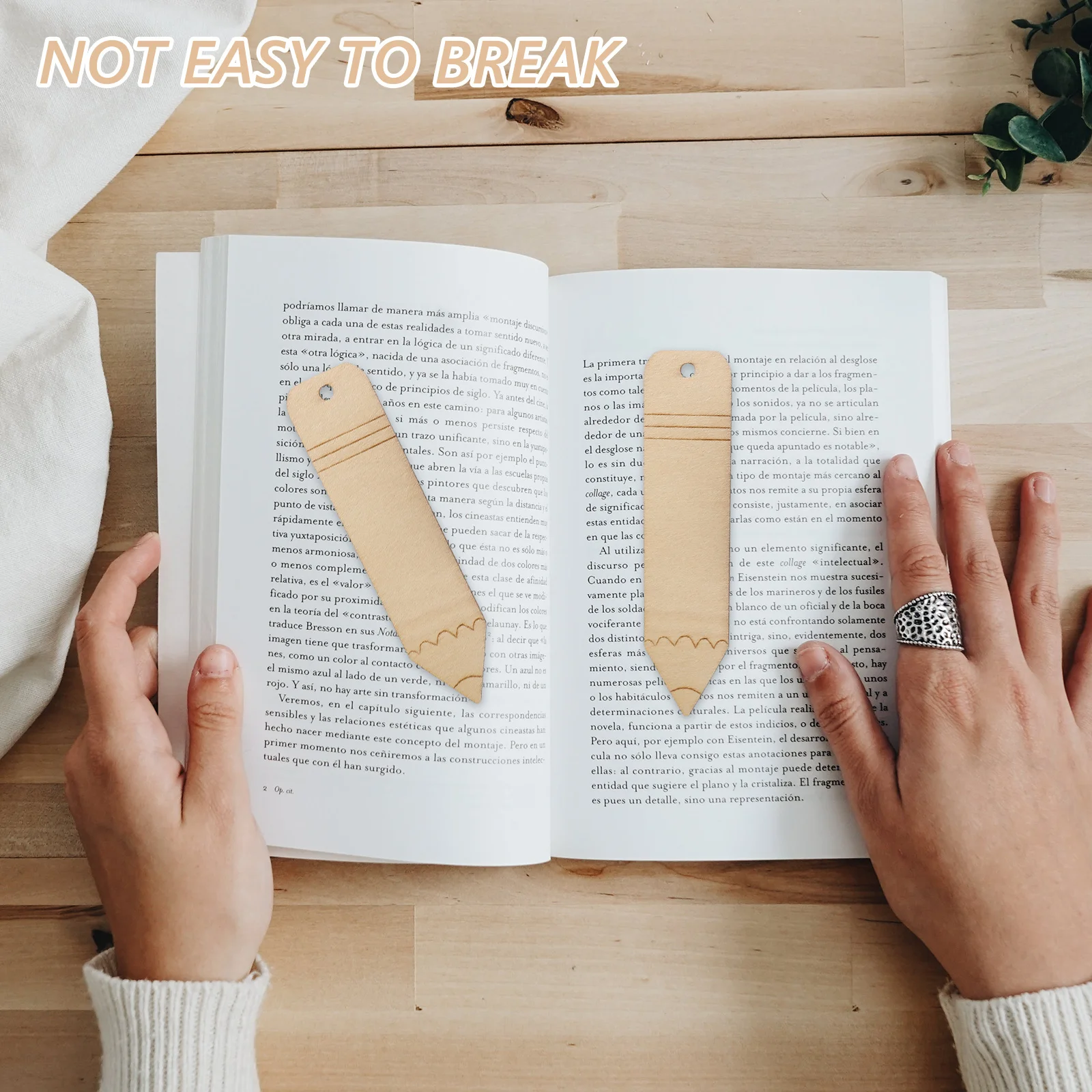 

20pcs Wooden Bookmarks Unfinished Blank Diy Craft Tags Paintable Reading Markers For Gifts Decorations Birthday Party Supplies