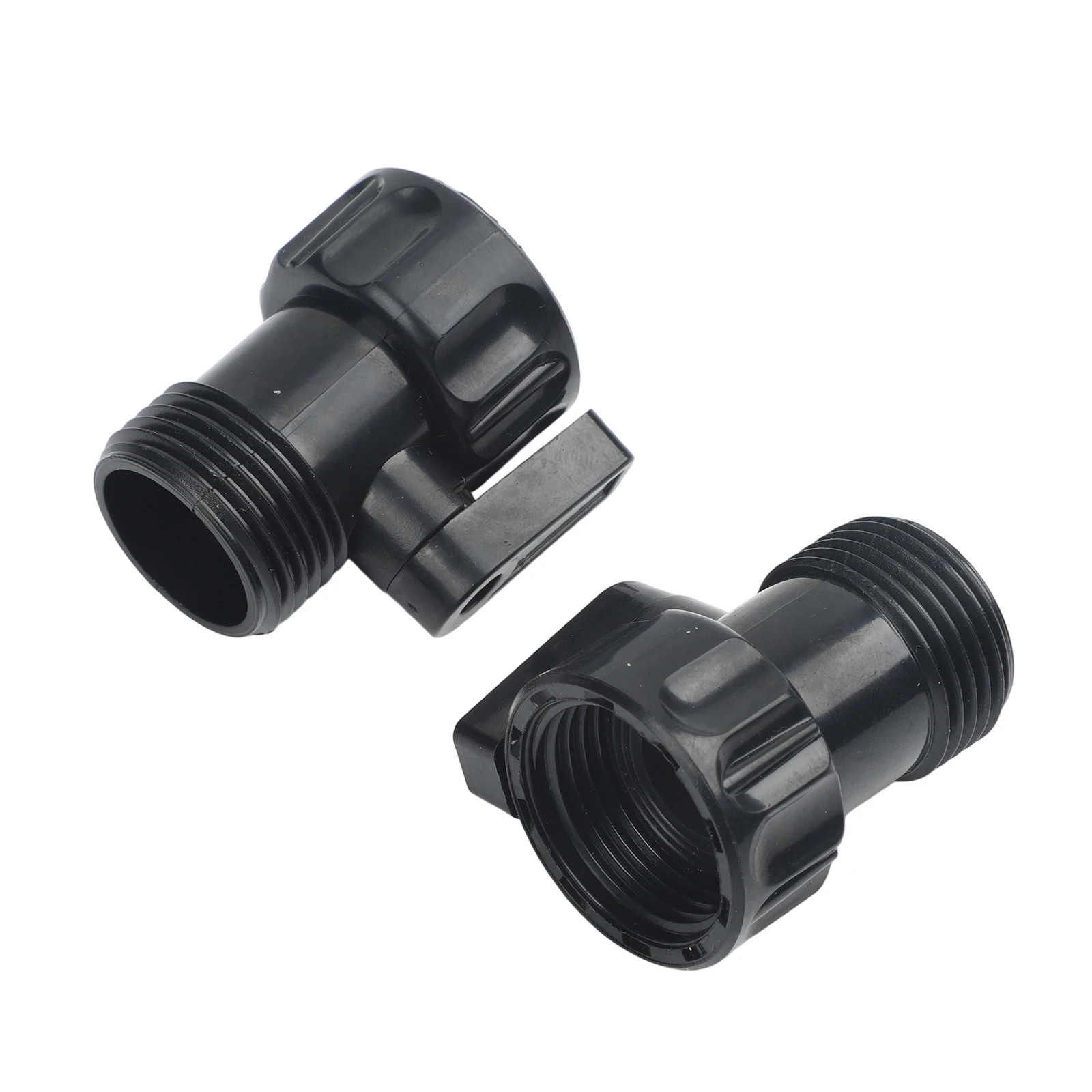 Set of 12 3/4 Inch Plastic Shut Off Valves for Garden Hose Water Control Suitable for Irrigation Sprinklers and RV Hose Systems