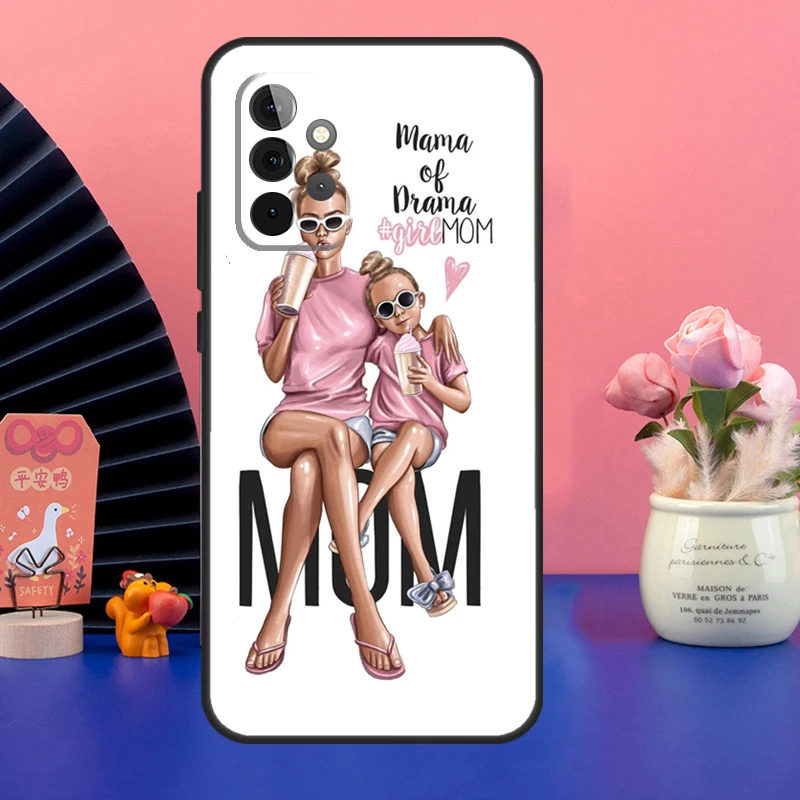 SUPER MOM MOTHER MAMA CUTE BABY Case For Samsung Galaxy A54 A34 A24 A14 A73 A53 A33 A23 A13 A52 A32 A22 A12 A51 A71 Cover