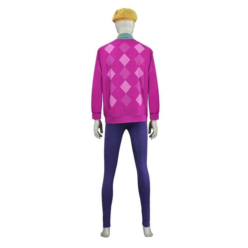 4 قطعة Kpop شيطان الصيادين الطفل ساجا بنين تأثيري قبعة الخيال زي الرجال البلوز السراويل قبعة لعب الأدوار وتتسابق هالوين البدلة mb.3 #5