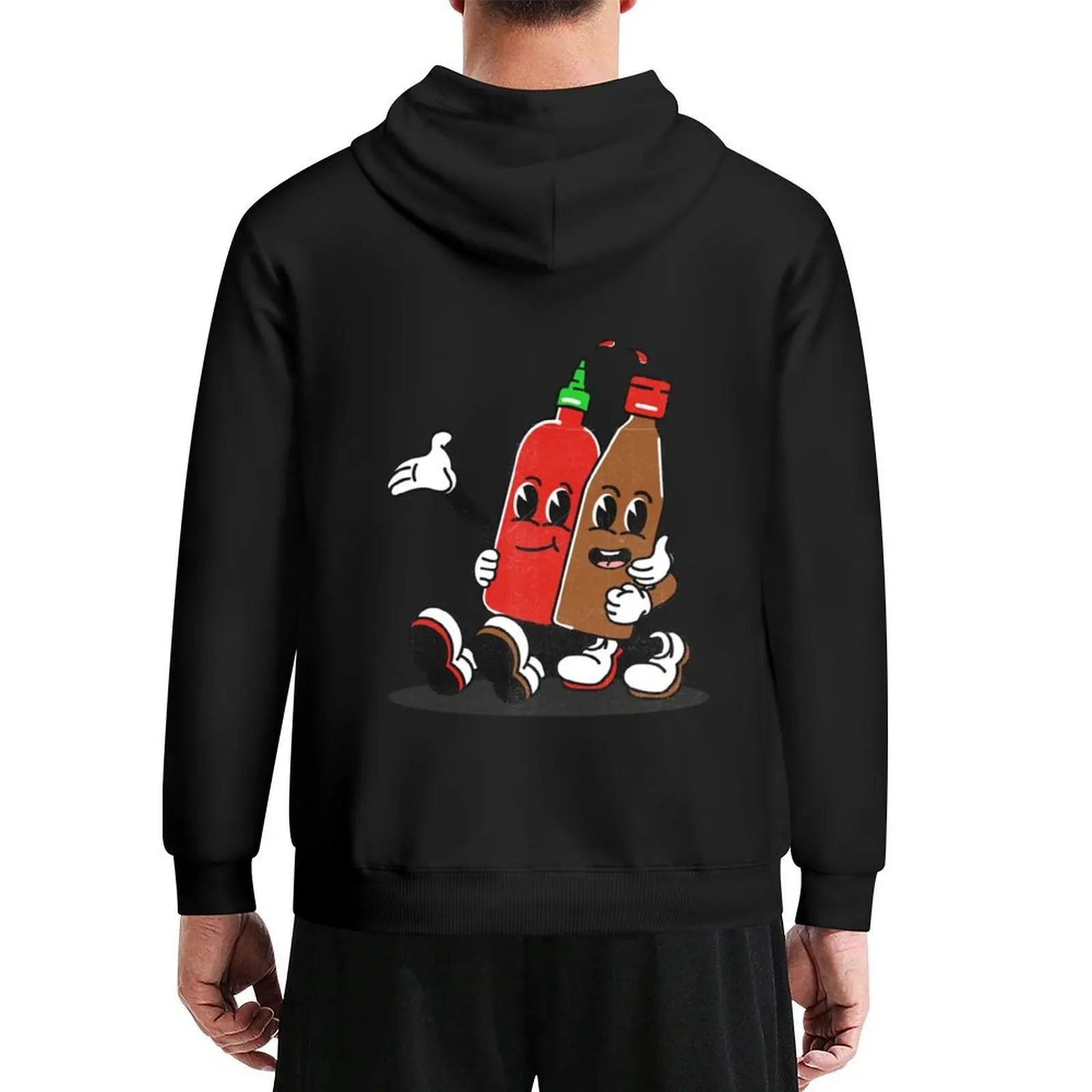 

Sriracha and Hoisin Boy Hoodie autumn clothes men clothing autumn jacket men korean style clothes hoodie oversize