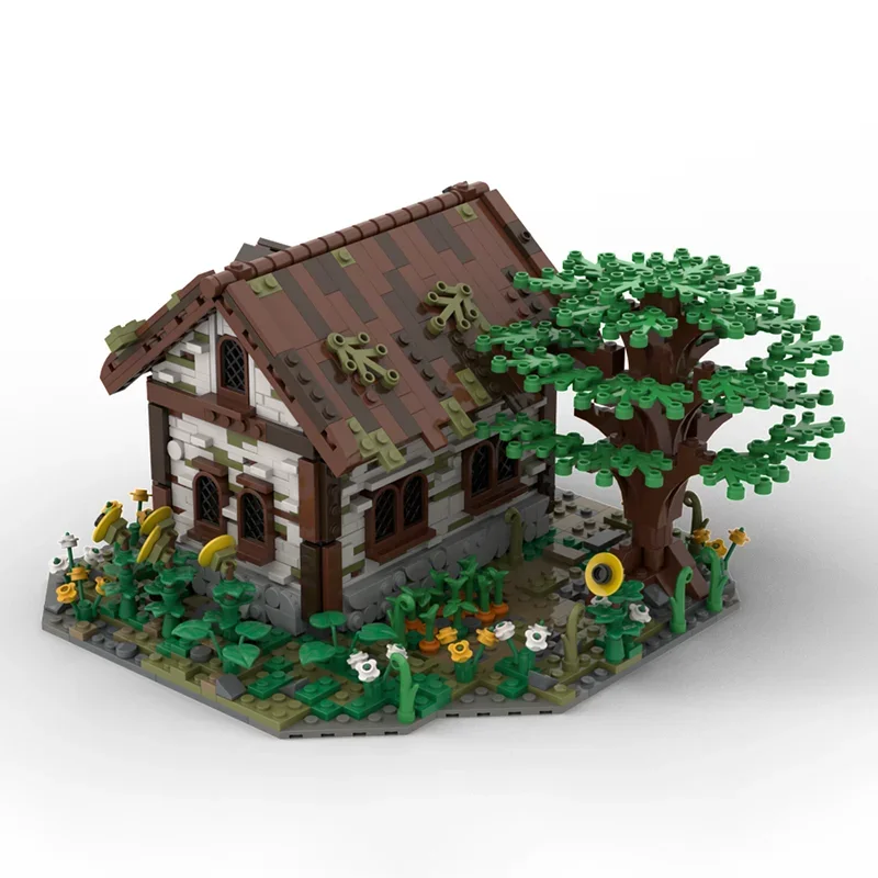 Modèle Street View modèle Moc blocs de Construction maison rurale modèle technologie brique bricolage assemblage Construction jouet cadeaux de vacances