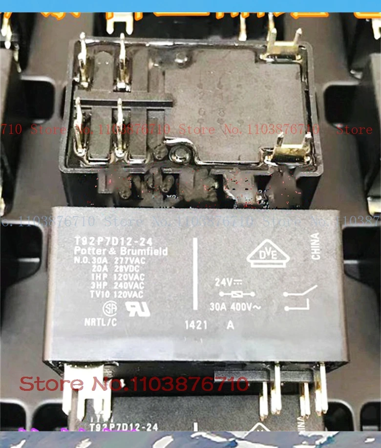 T92S7D12-24 24VDC DIP-6