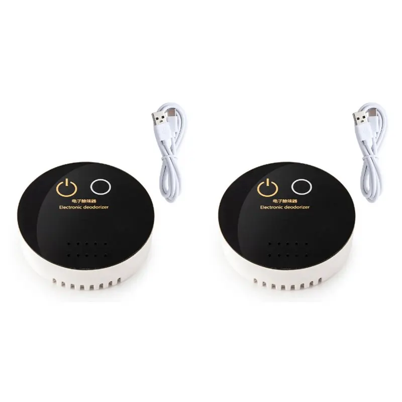 【RECOMENDAR】2X A86I-Portable Generator, Mini Air Purifier, Odor Eliminating Machine,For Car,Refrigerators,Room