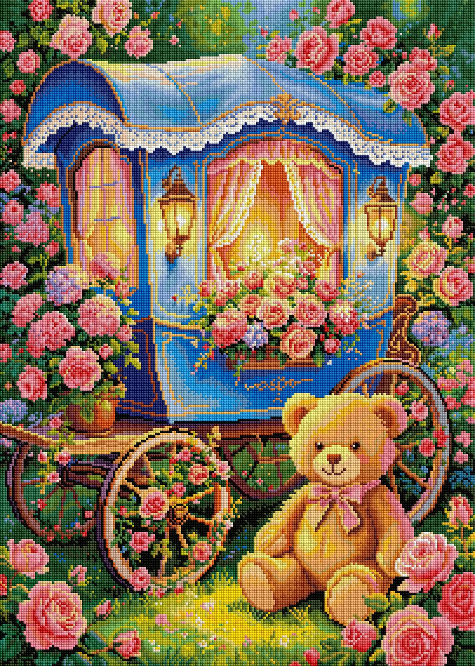 5D Diamond Painting Kit Full Drill - FOREVERYOUNG Kit di Pittura Diamantata 5D