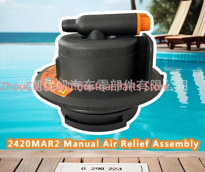 

2420MAR2 Manual Air Relief Component Replacement, Pool Filter