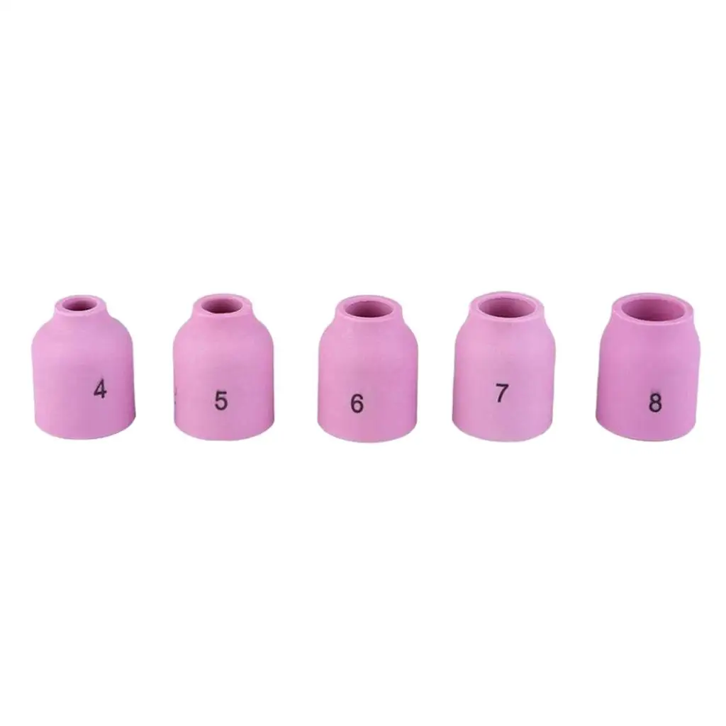 5pc TIG Gas Lens Alumina Nozzle 53N Fit WP-9/20/22/24/25 TIG Welding Torch