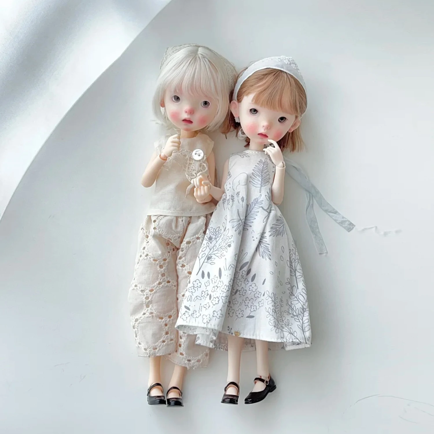 

Landou 1/6 BJD Art Doll - Melancholic Youthful Visage | Ball Jointed Unclothed Body & Emotional Sculpt Collector Edition