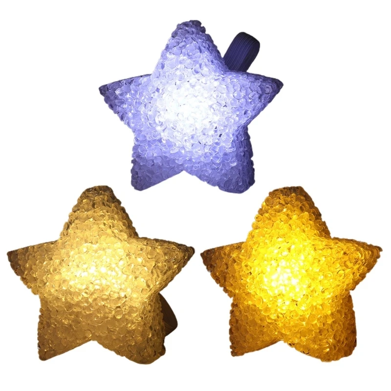 3 Color LED Handhold Star Lamp Light Glow Party Concert Favor Glowing Handholds Party Concert Toy