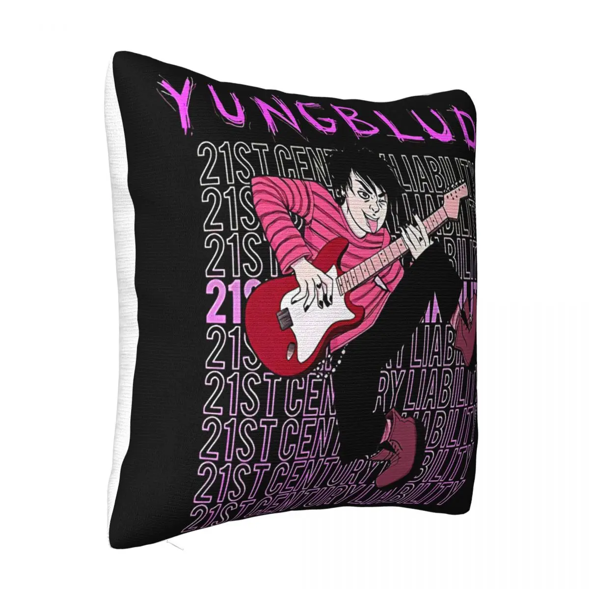 Yungblud 21St Century Liability Tour 2019 Funny Print Men Hip Hop 100 Cotton Streetwe Pillow Case