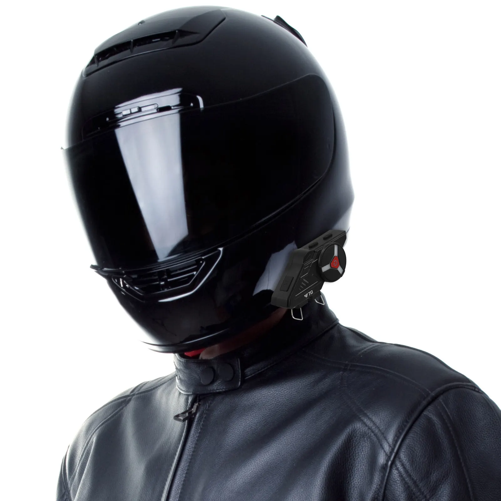 

Headset Mount Noise Reduction Technology Splashproof Design Fm Radio Support Motorbike Accessory Cordless Headphones