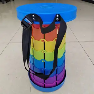 Outdoor-Klapphocker Retractable Stuhl ein verstellbares Bankcamp, anwendbares Multi-Cen-Fischen 6 Hauptverkaufsstrandstuhl - №1