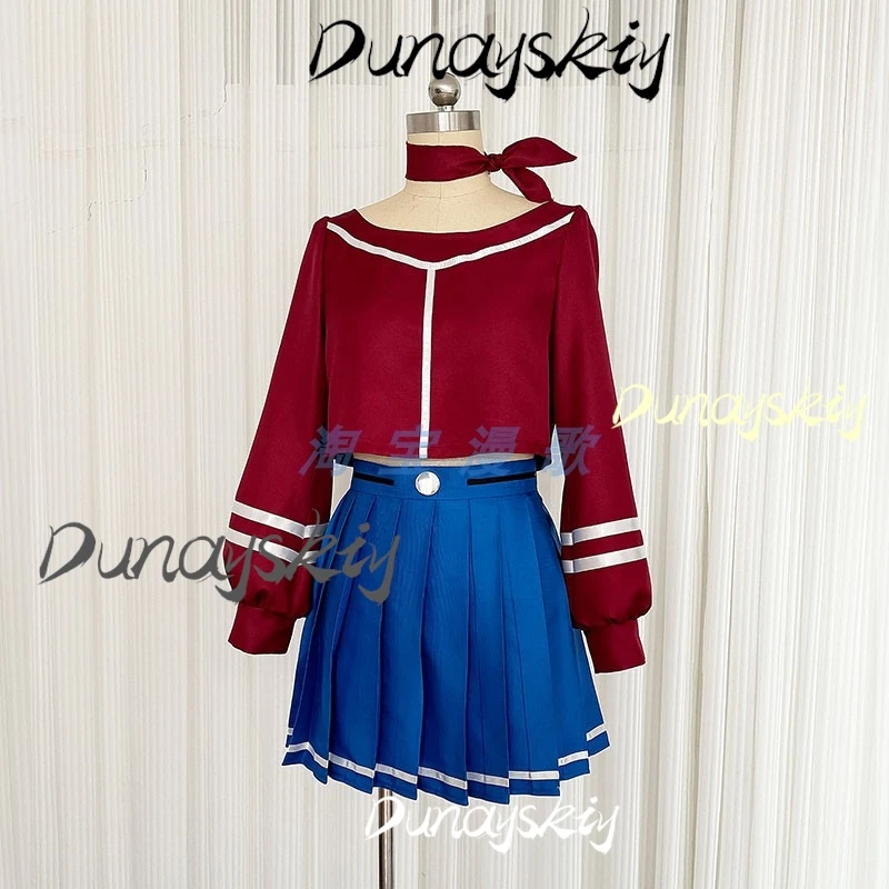 MiSide Crazy Mita Cosplay Game Cosplay Costume Wig Women Primary Yandere Outfit Halloween Party RolePlay RolePlay Customized