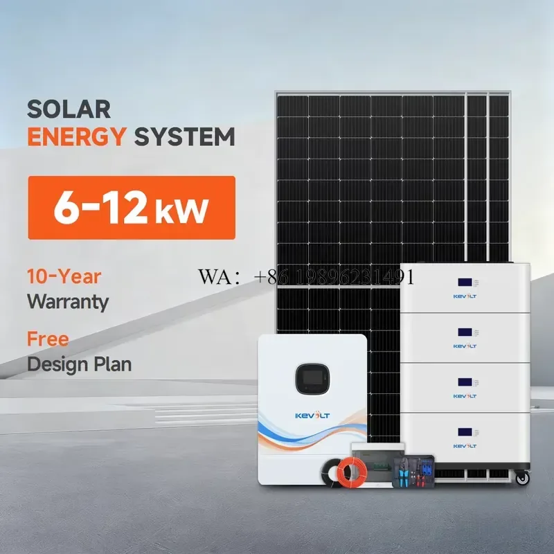 KEVOLT Home Off Grid Solar Power System 5kW 10kW 15kW 20kW Solar Energy System Solar Panel Kit