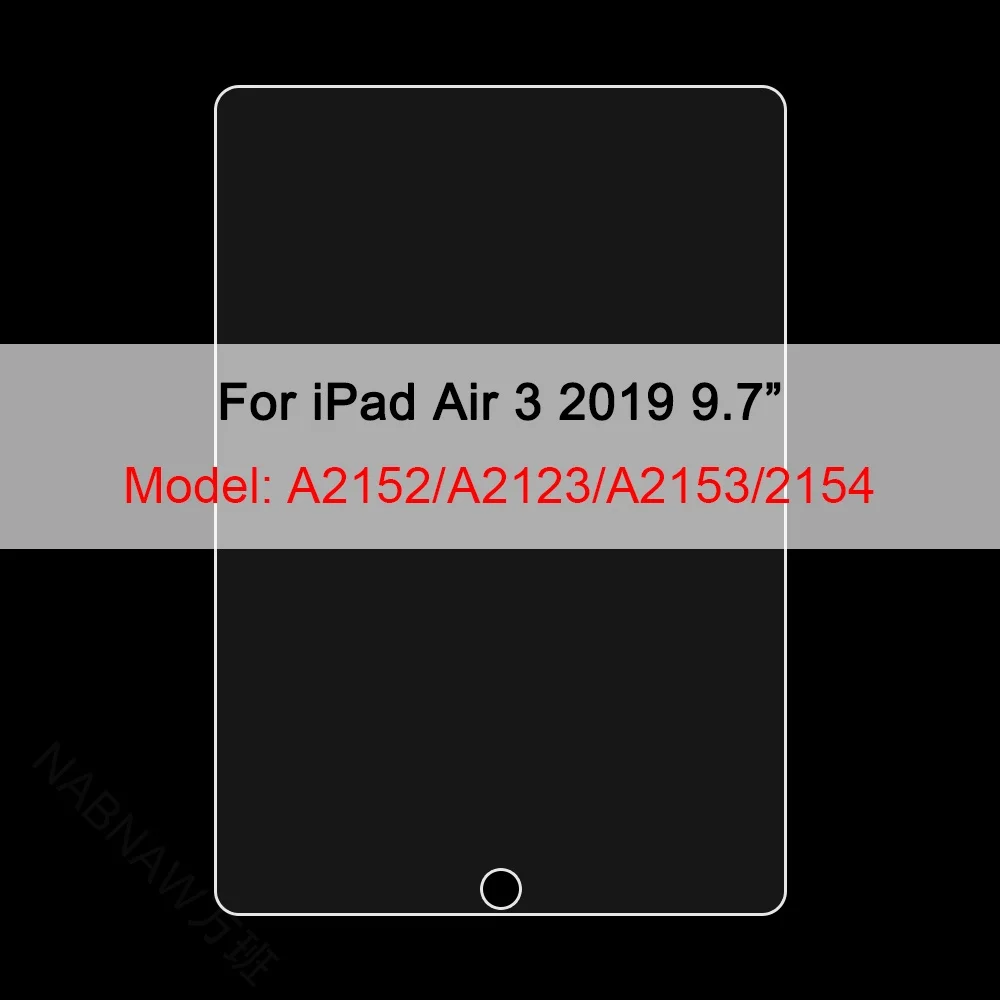 3Pcs gehärtetem Glas Film für Apple iPad 10th 9th 8th 7th Mini 6 5 4 3 für Apple iPad Air 5 4 3 Pro 12,9 11 2022 2021 2020 2018