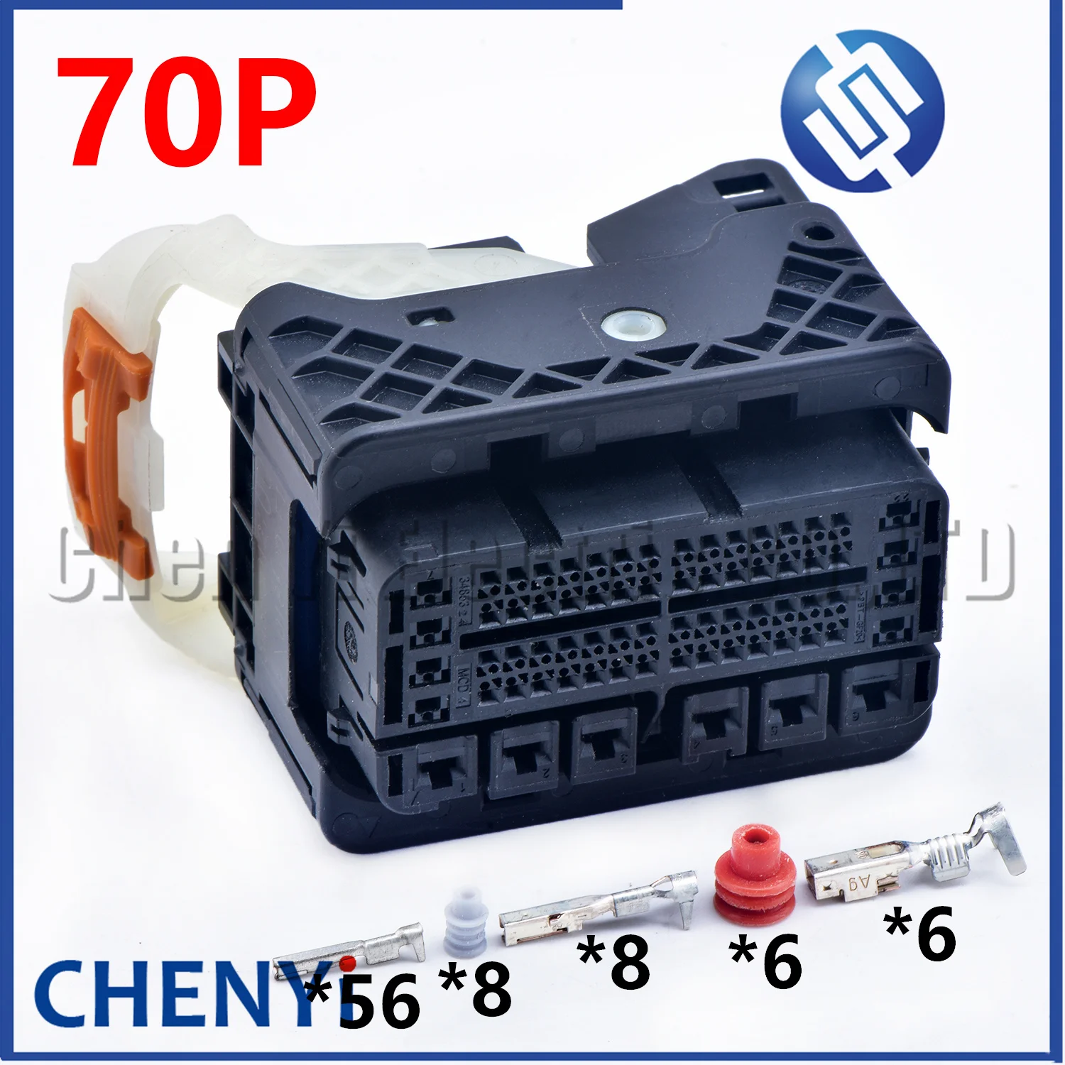 70 Pin Auto engine Computer board connector ECU Plug 348530121 34853-0121 For Renault Megane Peugeot 5008 4008 308 Citroen C4