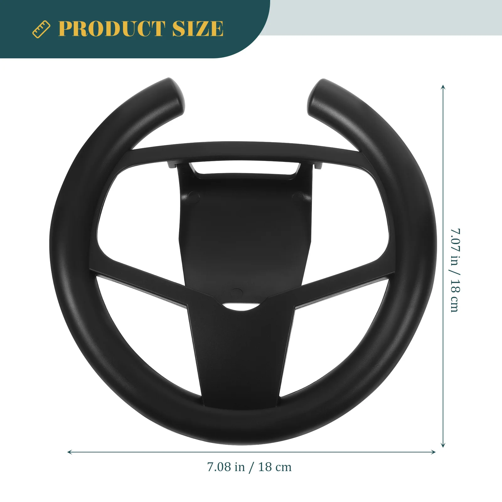 

Racing Steering Wheel Wireless Ergonomic Design Comfortable Grip Precision Control Gaming Experience Racing Wheel