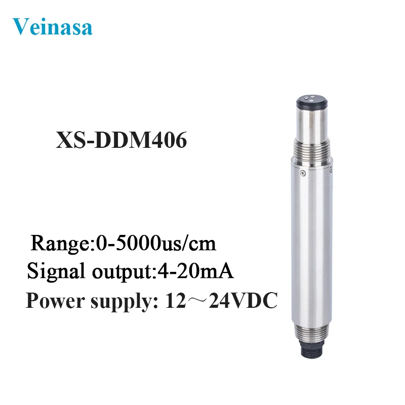 2026 XS-DDM406-4-20mA 3-in-1 Water TDS Electrode method Temperature Meter pH 0-14 TDS 0-100g/L IP68  Two-point calibration