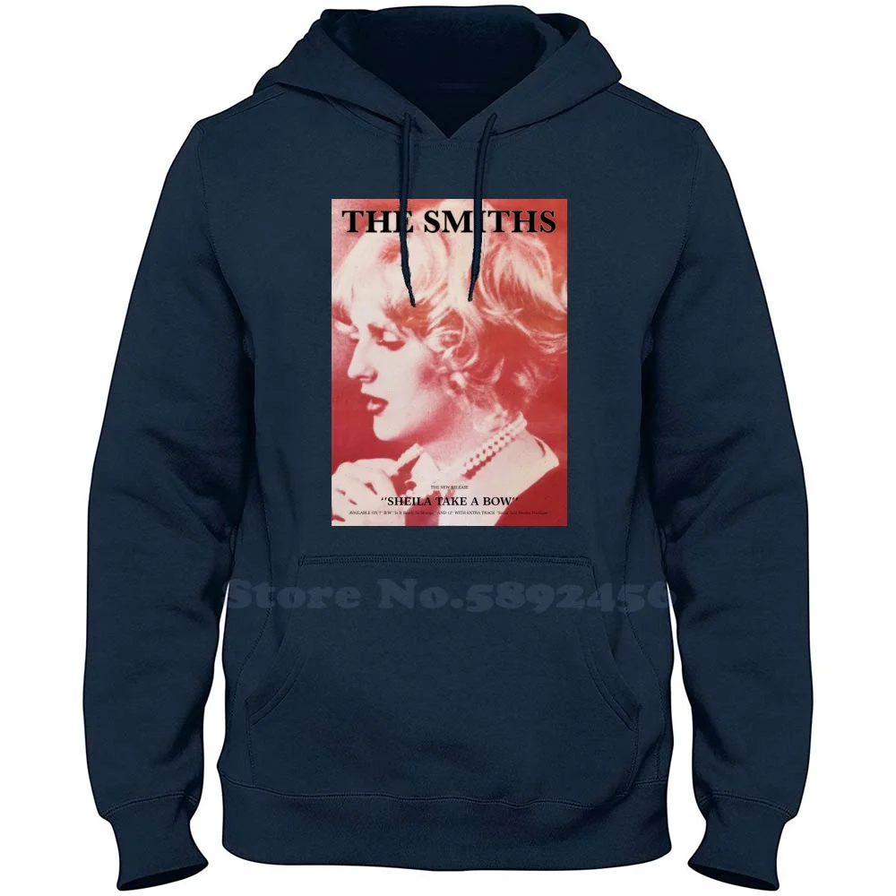 Sheila Take A Bow Poster ( The Smiths ) 100% Pure Cotton Hoodie Sheila Take A Bow The Smiths Morrissey Music Indie Johnny Marr