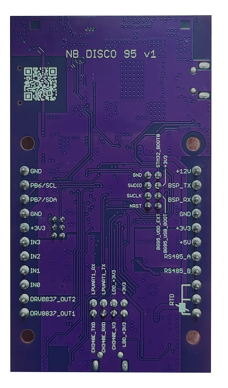 BG95-Entwicklungsboard-Kit mit STM32L4 Smart NB IoT-Sensor für LTE Cat M1/NB2 und GNSS mit ST25DV NFC-Tag