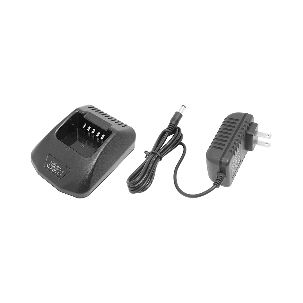 KSC-25 Walkie Talkie Battery Desktop Charger for KENWOOD TK-2140 TK-3140 TK-2160 TK-3160 Two Way Radio