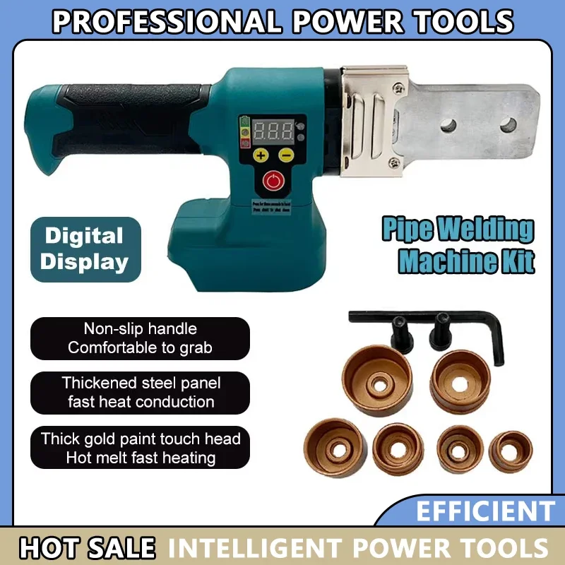 

Fit Makita PPR PE Soldering Iron Plastic Tube PP Heating Hot Melt No Battery Electric Pipe Welding Machine Cordless Fuser