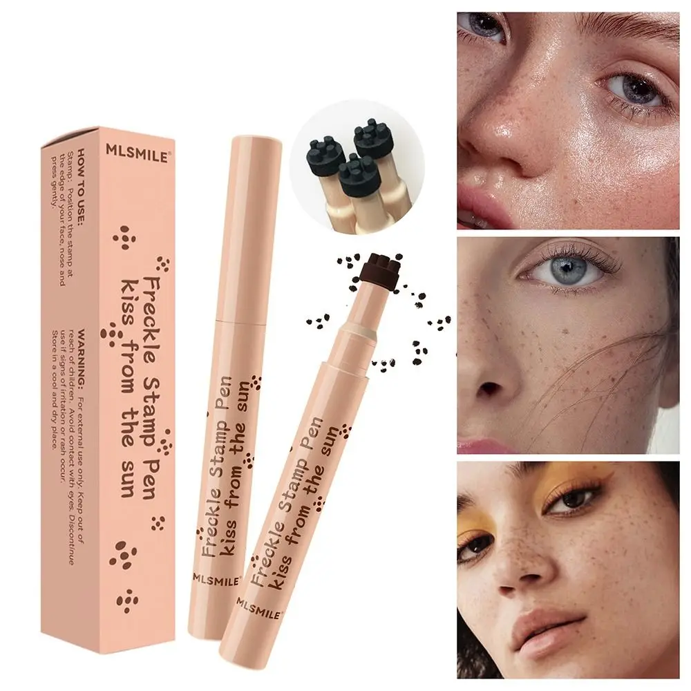 

Portable Freckle Pen Reusable Lifelike Natural Makeup Tool Long Lasting Waterproof Freckle Pencil Girl