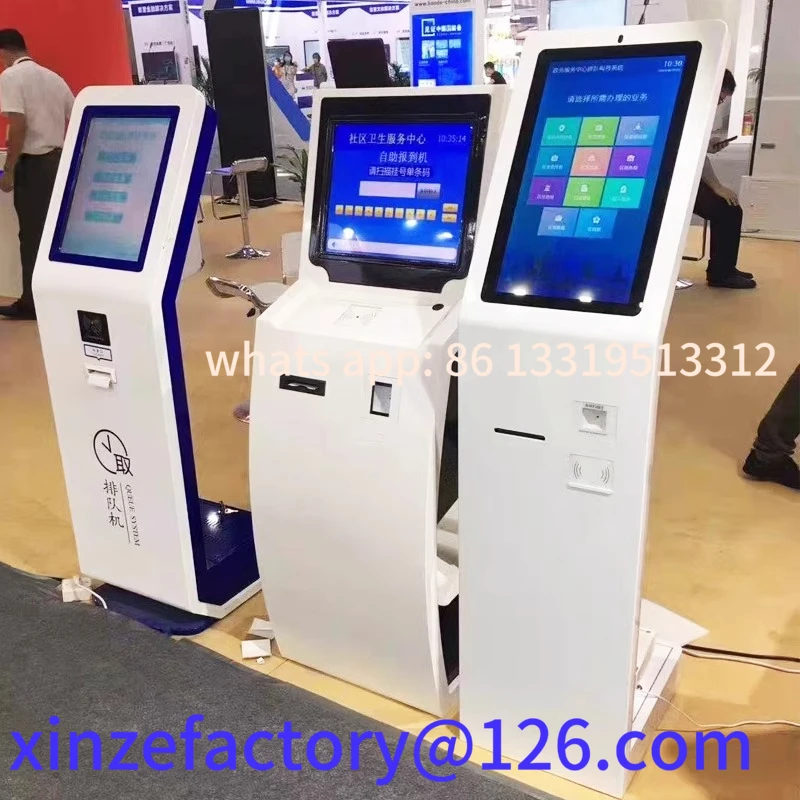 

Customizable wireless self-service queuing number calling machine automatic ticket collection system