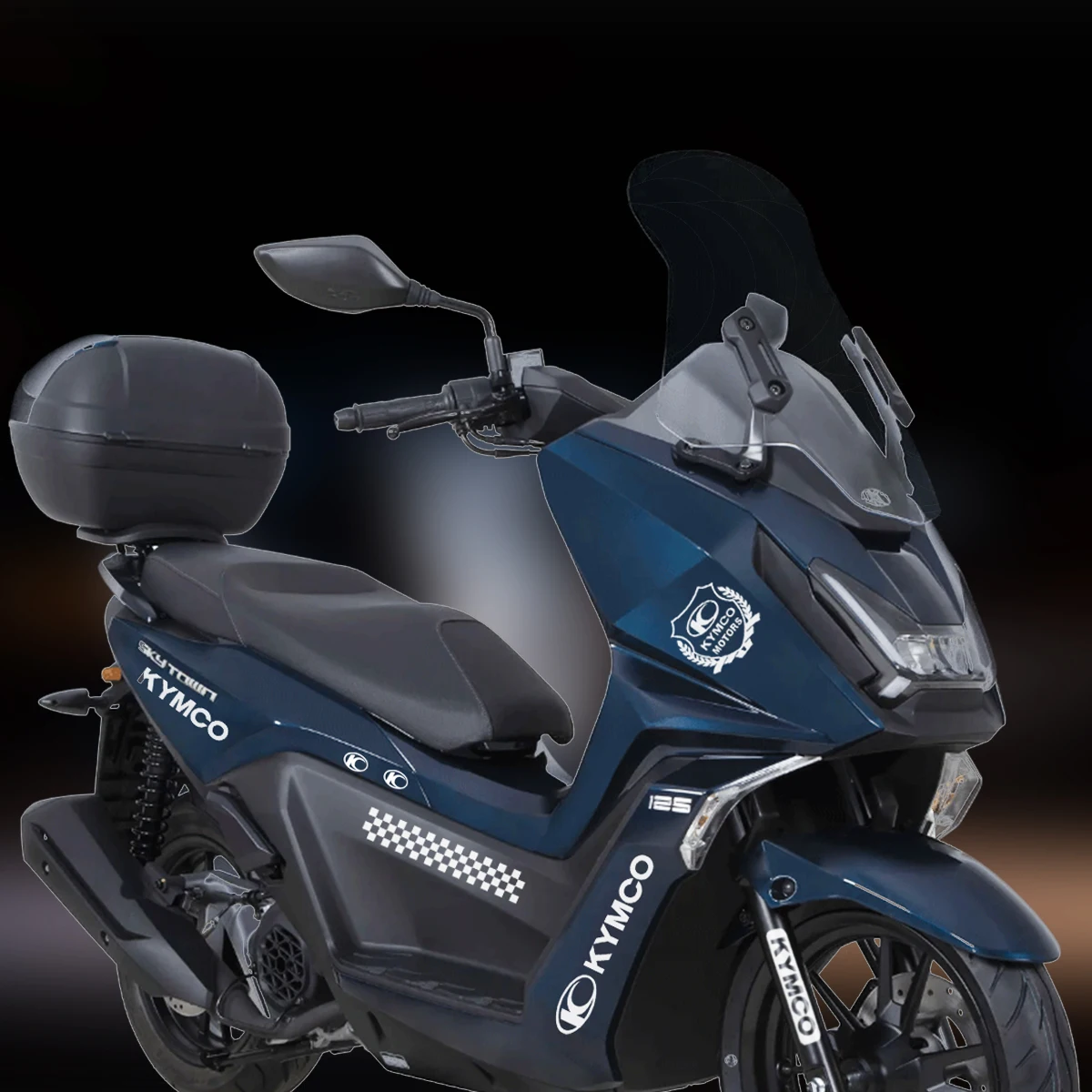 For KYMCO Racing H 150 X 150 KS 125 Logo Set Motorcycle Accessories High Reflective Warning Stickers Motor Vinyl Decor Decals