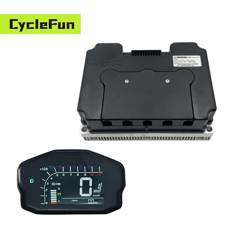 

ND961000 FARDRIVER 96V V2 Controller DC 450A With Bluetooth And DKD ONE-LIN Speedometer For E-Motorcycle E-Scooter