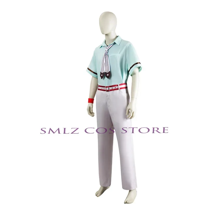 Minamoto Kou-Disfraz de Hanako-Kun de Anime, conjunto de pelucas de traje Minamoto Kou, uniforme de juego de fiesta de Halloween para mujer y hombre