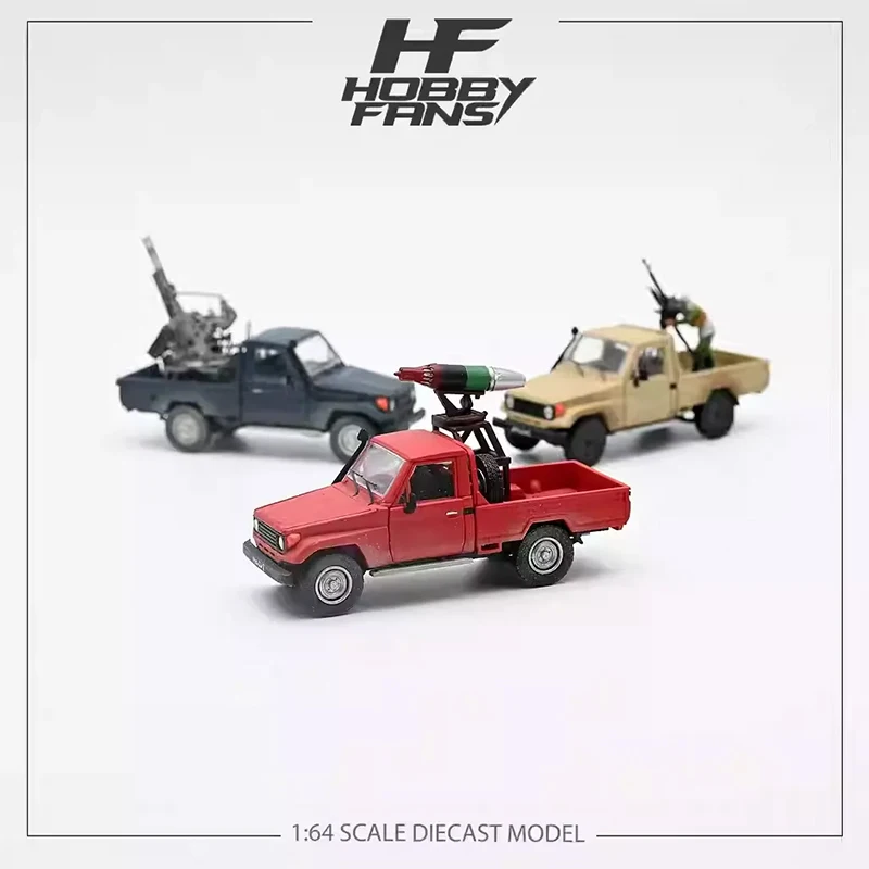1:64 Hobby Fans Gift Off-Road Vehicle LC79 Pickup Alloy Model Car Collection Ornaments Simulation Diecast FAST SHIPPING