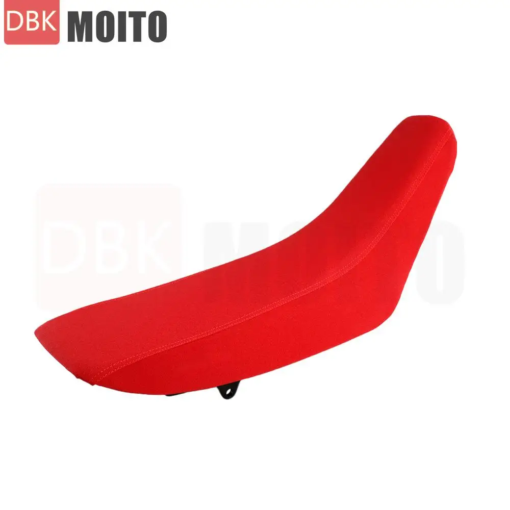 وسادة مقعد الدراجة النارية لهوندا CRF230F 2021-2025 دراجة نارية سائق الركاب وسادة مقعد حفرة الدراجات الترابية أحمر أسود