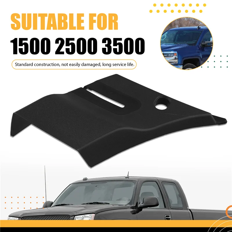 

Автомобиль для Silverado 1500 2500 3500 Sierra 07-14, боковая крышка стеклоочистителя, торцевая крышка, панель решетки 15946004 (R)