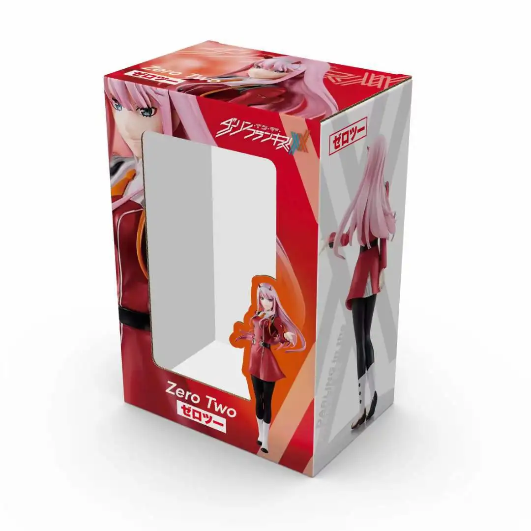 17cm DARLING in the FRANXX Zero Two 02 Anime figurka kolekcja figurek zabawki prezent na boże narodzenie lalka z pudełkiem