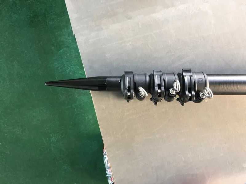 Carbon Fiber Outrigger Rod Carbon Fiber Telescopic Fishing Rod / CNER Carbon Fiber Telescopic Rod